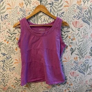 Y2K‎ Danskin Now Purple Tank Top Blockette Athleisure